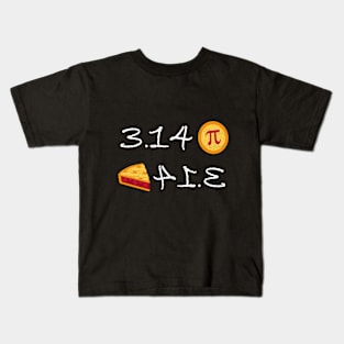 Funny Pi = Pie Kids T-Shirt